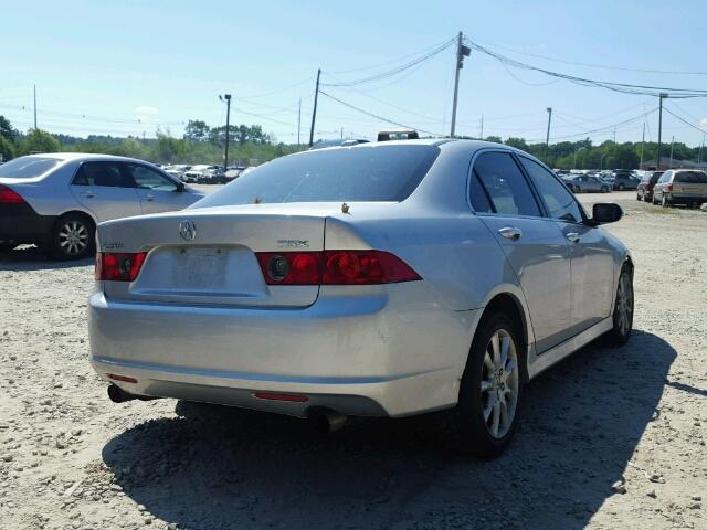 JH4CL96817C019346 - 2007 ACURA TSX SILVER photo 4