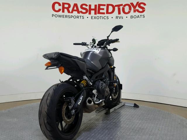 JYARN33E8FA007147 - 2015 YAMAHA FZ09 GRAY photo 8