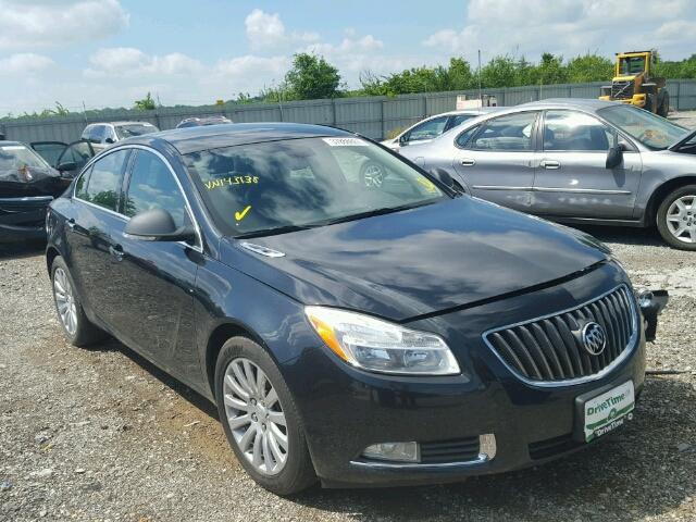 2G4GS5EKXC9143138 - 2012 BUICK REGAL PREM BLACK photo 1