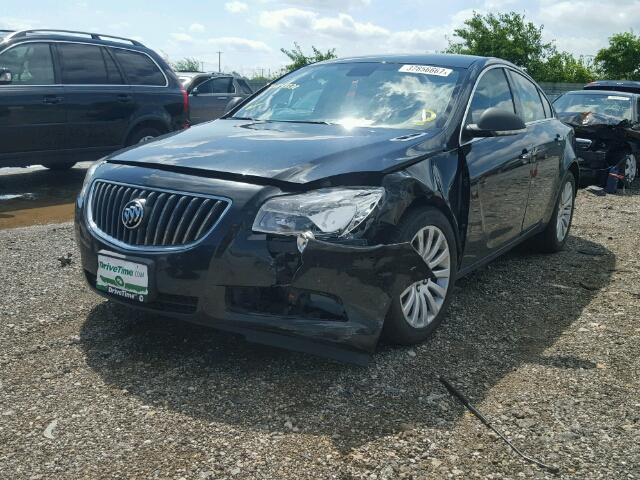 2G4GS5EKXC9143138 - 2012 BUICK REGAL PREM BLACK photo 2