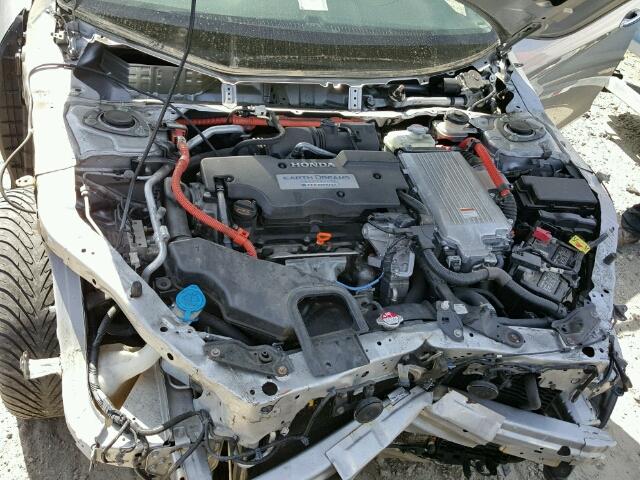 1HGCR6F36FA007188 - 2015 HONDA ACCORD SILVER photo 7