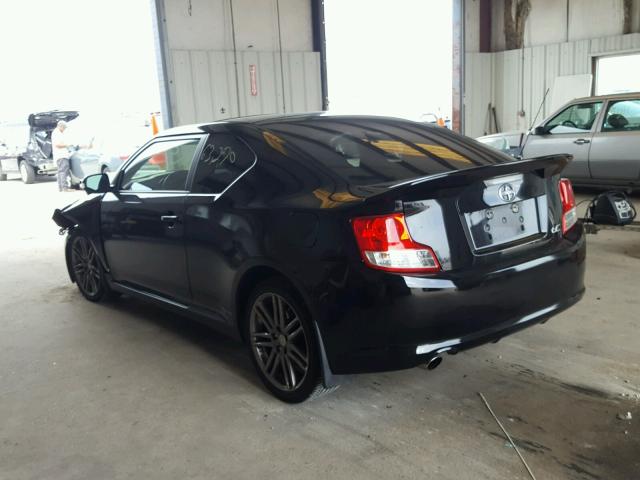 JTKJF5C7XC3031244 - 2012 TOYOTA SCION TC 黑色 照片 3