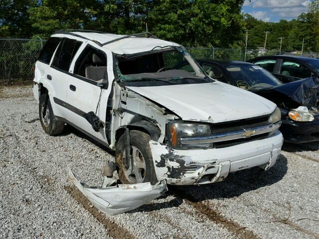 1GNDT13SX42443124 - 2004 CHEVROLET TRAILBLAZE WHITE photo 1