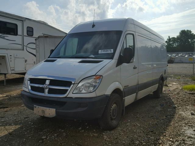 WD0PE845X75171833 - 2007 DODGE SPRINTER 2 WHITE photo 2