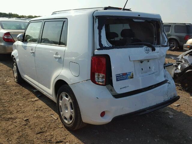 JTLZE4FE7DJ041913 - 2013 TOYOTA SCION XB Blanco foto 3