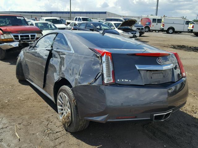 1G6DL1E33C0130671 - 2012 CADILLAC CTS PERFOR Grafit fotoğraf 3