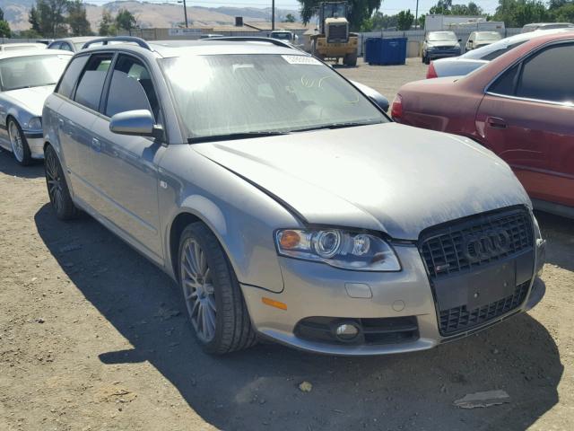 WAUSF78E27A133893 - 2007 AUDI A4 S-LINE GRAY photo 1