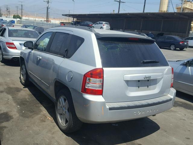 1J4NT4FA7AD506921 - 2010 JEEP COMPASS SP SILVER photo 3