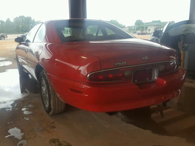 1G4GD2212T4706335 - 1996 BUICK RIVIERA RED photo 3