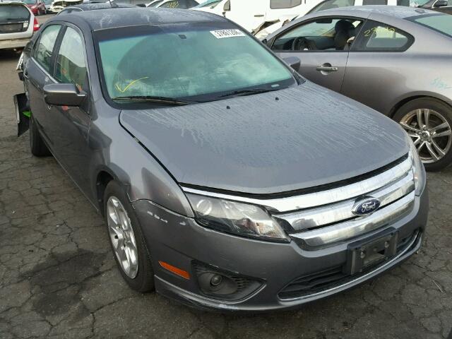 3FAHP0HA3BR268187 - 2011 FORD FUSION SE GRAY photo 1