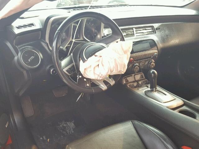 2G1FK1EJ3A9000635 - 2010 CHEVROLET CAMARO SS Naranja foto 9