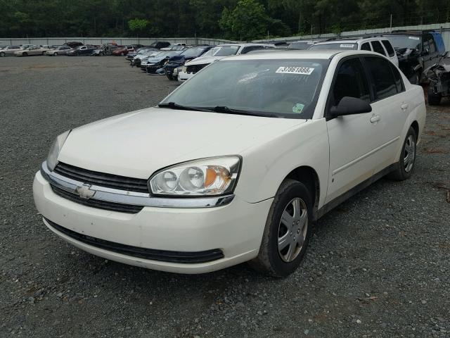 1G1ZS58FX8F118744 - 2008 CHEVROLET MALIBU LS თეთრი ფოტო 2