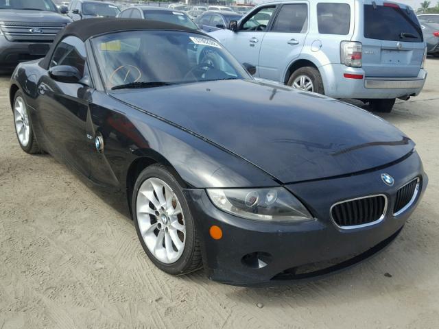 4USBT33505LS57488 - 2005 BMW Z4 2.5 BLACK photo 1
