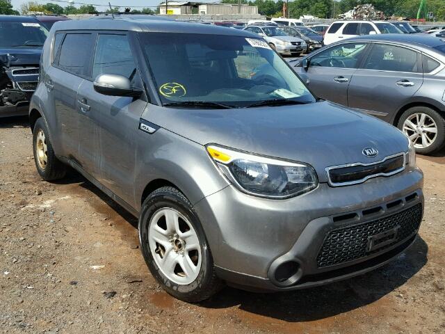 KNDJP3A57E7065972 - 2014 KIA SOUL GREEN photo 1