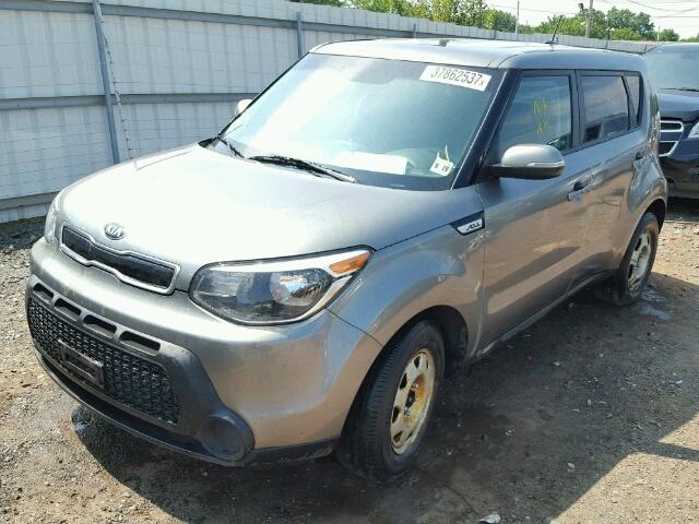 KNDJP3A57E7065972 - 2014 KIA SOUL GREEN photo 2