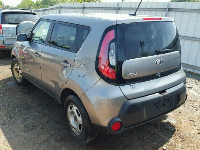 KNDJP3A57E7065972 - 2014 KIA SOUL GREEN photo 3