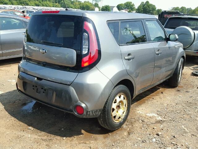 KNDJP3A57E7065972 - 2014 KIA SOUL GREEN photo 4