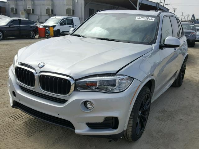 5UXKR2C56J0X09727 - 2018 BMW X5 SDRIVE3 SILVER photo 2