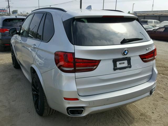 5UXKR2C56J0X09727 - 2018 BMW X5 SDRIVE3 SILVER photo 3