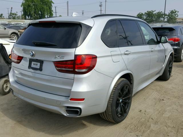 5UXKR2C56J0X09727 - 2018 BMW X5 SDRIVE3 SILVER photo 4