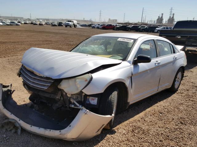 1C3LC46K67N590159 - 2007 CHRYSLER SEBRING SILVER photo 2