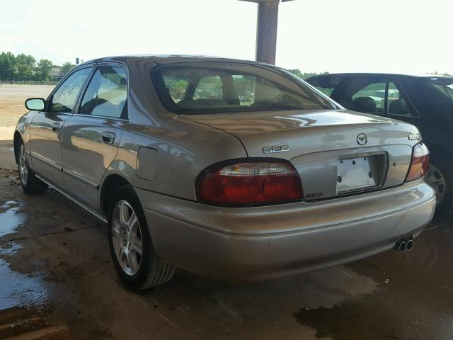 1YVGF22D725283036 - 2002 MAZDA 626 ES TAN photo 3