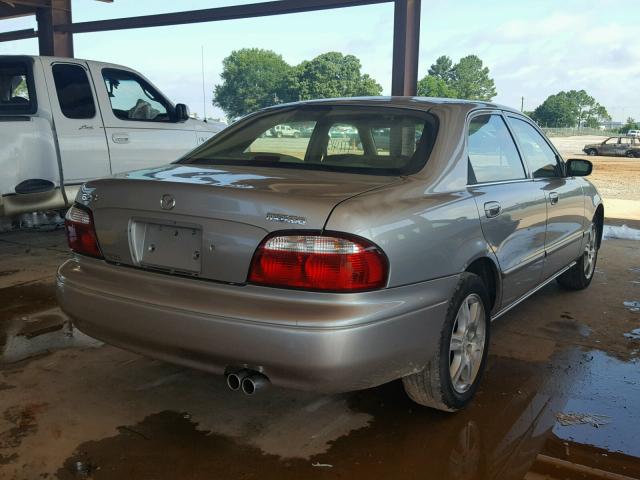 1YVGF22D725283036 - 2002 MAZDA 626 ES TAN photo 4