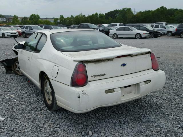 2G1WW12E159277950 - 2005 CHEVROLET MONTE CARL 白色 照片 3