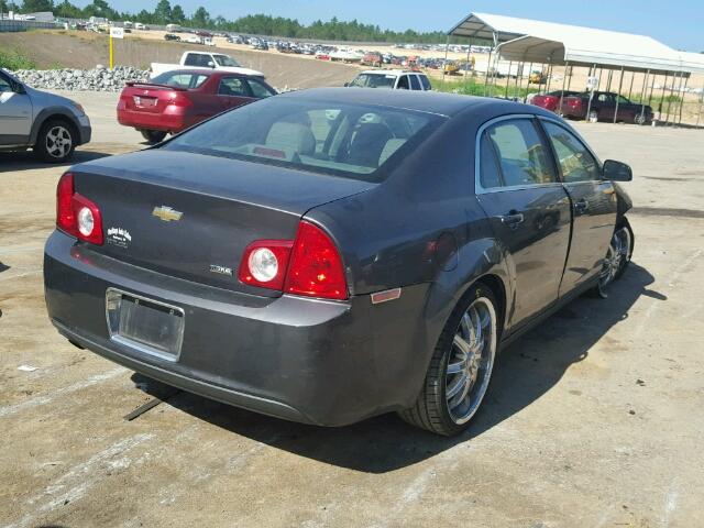 1G1ZA5E08A4124675 - 2010 CHEVROLET MALIBU LS GRAY photo 4