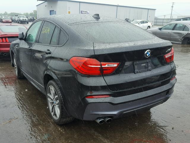 5UXXW3C55G0R20303 - 2016 BMW X4 XDRIVE2 BLACK photo 3
