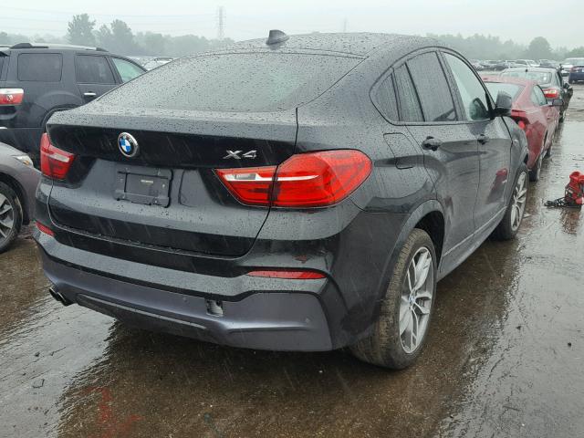 5UXXW3C55G0R20303 - 2016 BMW X4 XDRIVE2 Սև լուսանկար 4