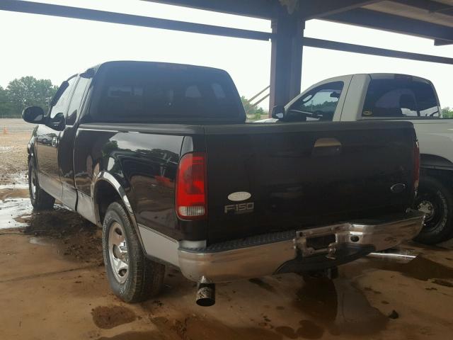 2FTRX17244CA66307 - 2004 FORD F-150 HERI BLACK photo 3