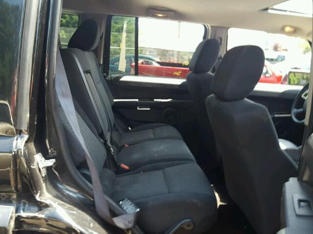 1J8HH48K58C220391 - 2008 JEEP COMMANDER BLACK photo 6