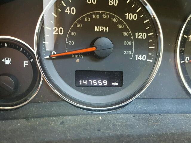 1J8HH48K58C220391 - 2008 JEEP COMMANDER BLACK photo 8