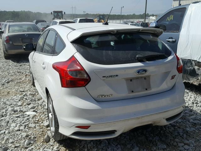 1FADP3L92EL387039 - 2014 FORD FOCUS ST WHITE photo 3