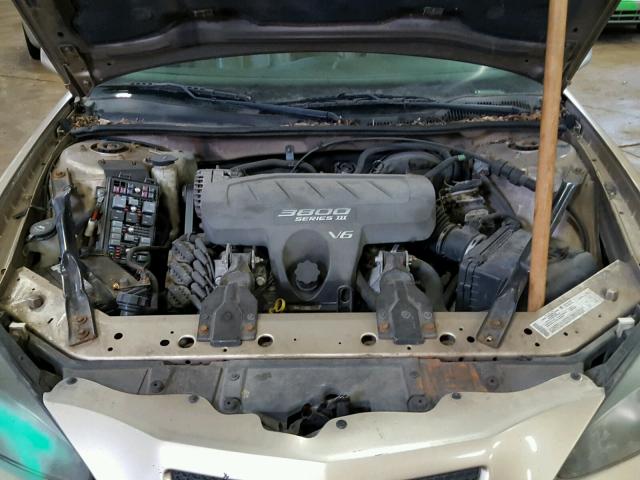 2G2WS522141221332 - 2004 PONTIAC GRAND PRIX GOLD photo 7