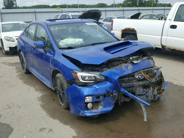 JF1VA1L60G9812998 - 2016 SUBARU WRX LIMITE BLUE photo 1