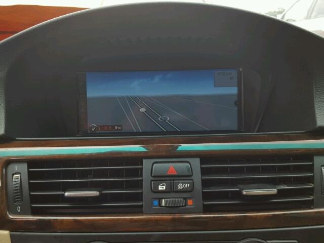 WBAPN7C5XBF184022 - 2011 BMW 335 D WHITE photo 9