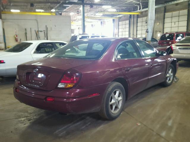 1G3GR64H714164248 - 2001 OLDSMOBILE AURORA MAROON photo 4