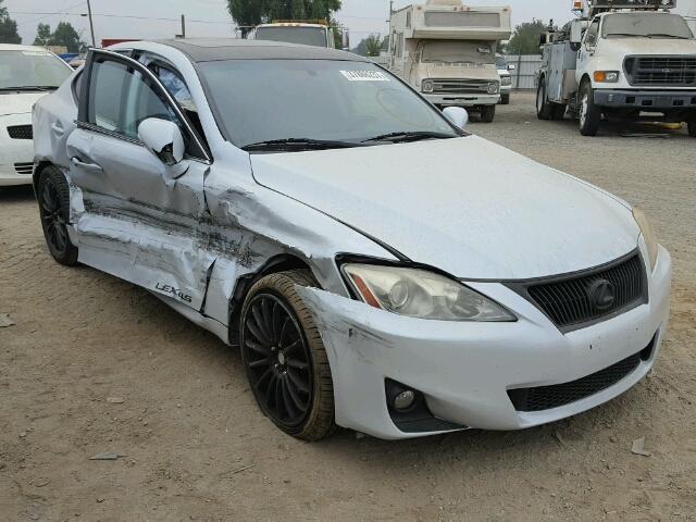 JTHBF5C22B5152030 - 2011 LEXUS IS 250 SILVER photo 1