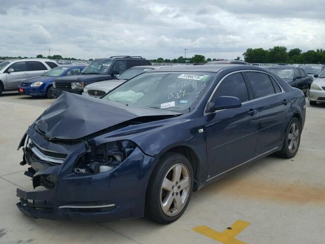 1G1ZH57B88F227572 - 2008 CHEVROLET MALIBU 1LT 蓝色 照片 2