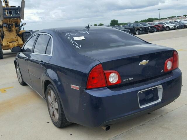 1G1ZH57B88F227572 - 2008 CHEVROLET MALIBU 1LT 蓝色 照片 3