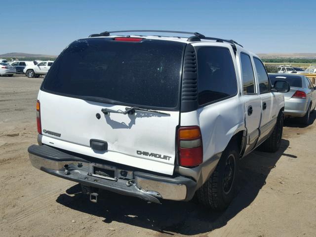 1GNEC13T2YJ184816 - 2000 CHEVROLET TAHOE C150 WHITE photo 4