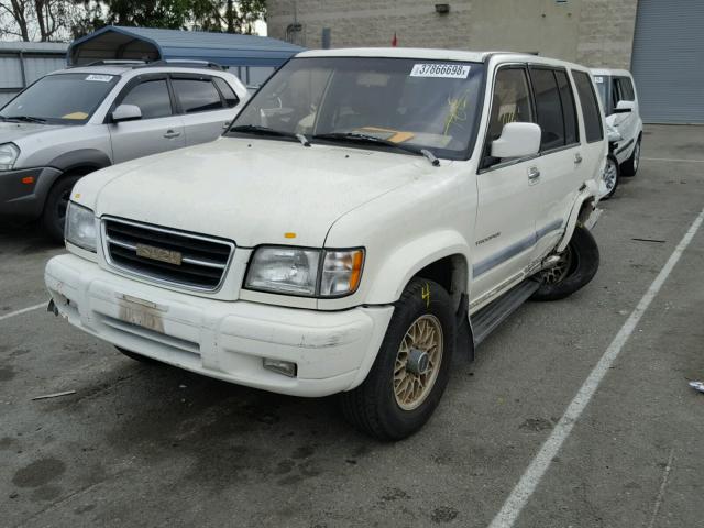 JACDJ58XXX7921994 - 1999 ISUZU TROOPER S WHITE photo 2