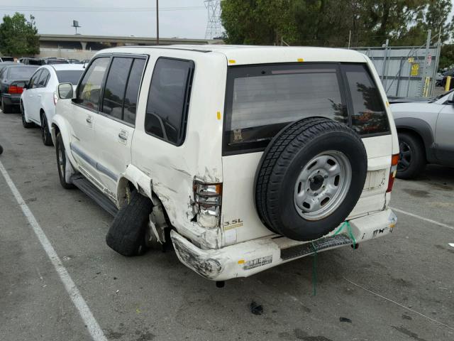 JACDJ58XXX7921994 - 1999 ISUZU TROOPER S WHITE photo 3