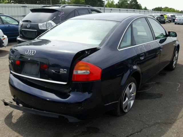 WAULT64B23N047800 - 2003 AUDI A6 3.0 QUA BLUE photo 4