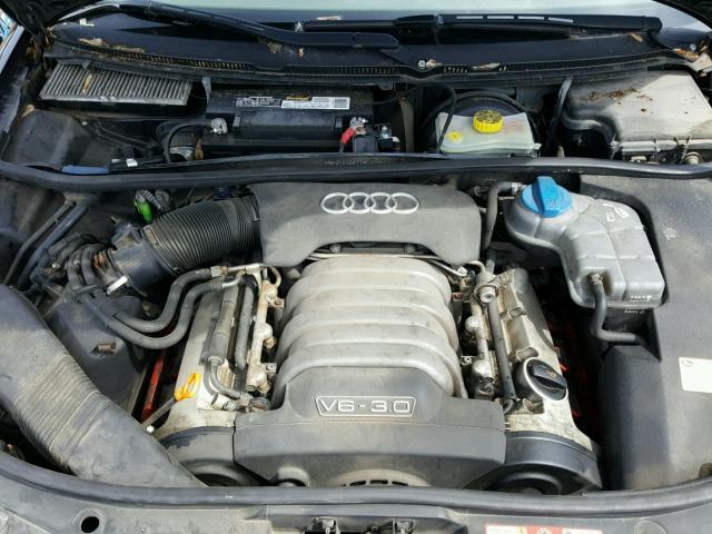 WAULT64B23N047800 - 2003 AUDI A6 3.0 QUA BLUE photo 7