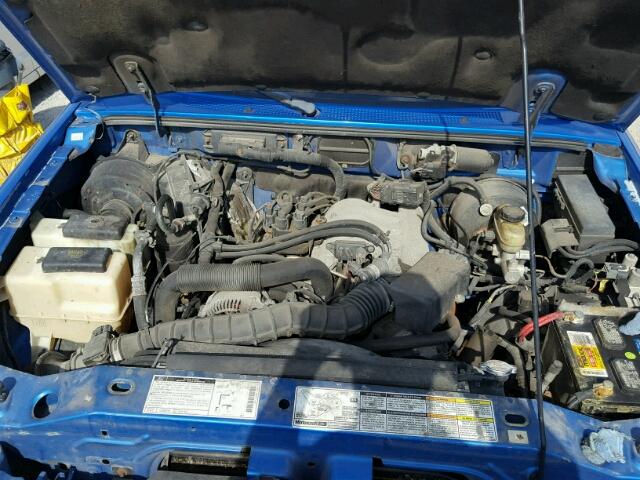 1FTYR14U5WTA02314 - 1998 FORD RANGER BLUE photo 7