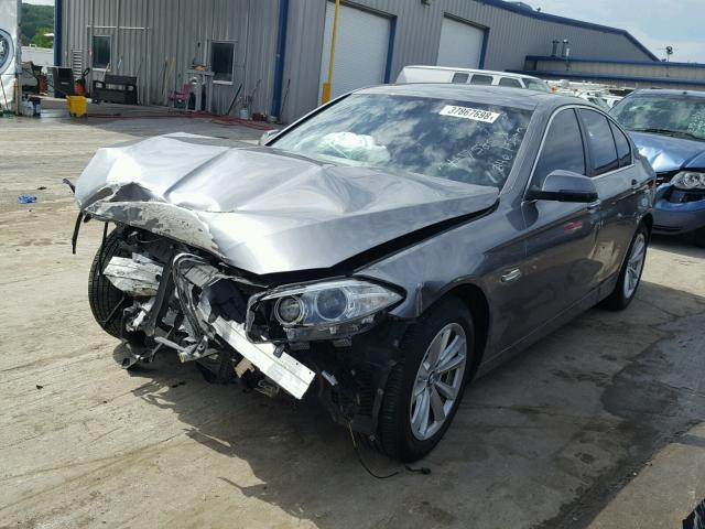 WBA5A7C57FD627585 - 2015 BMW 528 XI SILVER photo 2