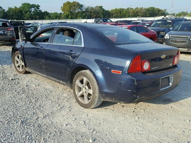 1G1ZC5EU1BF324008 - 2011 CHEVROLET MALIBU 1LT BLUE photo 3